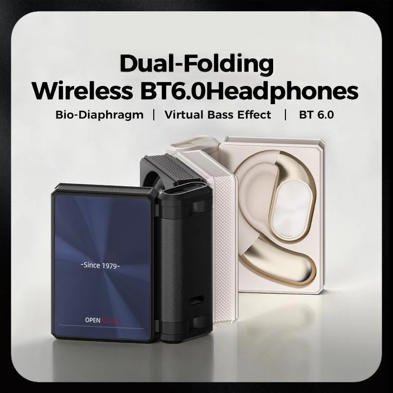 Tijdelijke aanbieding: 50% korting ✨ Draadloze oordopjes met ruisonderdrukking en Bluetooth 6.0 🥤, ultralange batterijduur van 145 uur 🥳, IPX5 waterdichte sportoordopjes 🚲