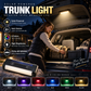 🔆 Solar LED Trunk Light for Cars – Automatic Sensor, Wireless, 6 Colors, for SUVs and Vehicles