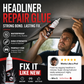 🎉49K+ Sold 🚗 Waterproof Car Headliner Repair Glue, High Strength Adhesive for Sagging Car Ceiling & Interior