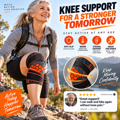💪 Kniebrace – Bescherm je knie tegen blessures | Compressie-ondersteuning bij gewrichtspijn, sport en dagelijks herstel