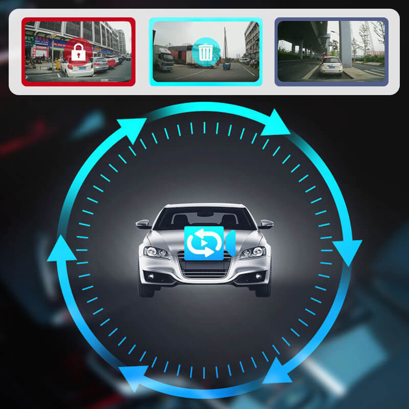🔥HD tachograph✅Parking monitor - front and rear video - reversing camera