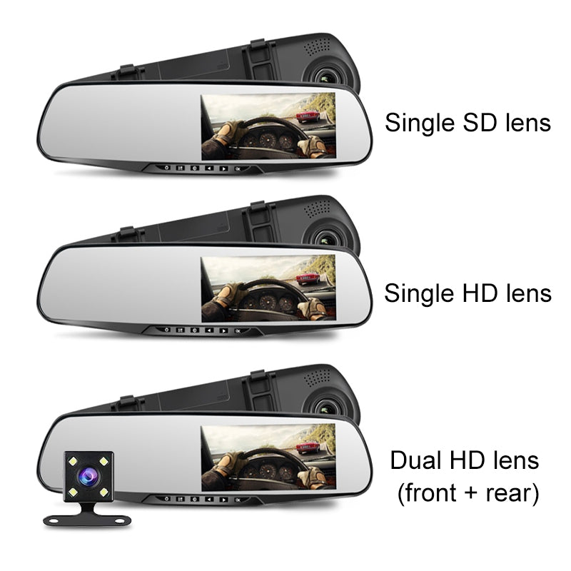 Dual HD Lens Auto Rijden Recorder