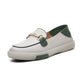 Dames Leren Zachte Zool Loafers