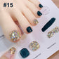 Modieuze Duo-Kleur Glitternagellak Combinatieset