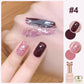 Modieuze Duo-Kleur Glitternagellak Combinatieset