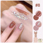 Modieuze Duo-Kleur Glitternagellak Combinatieset