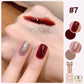 Modieuze Duo-Kleur Glitternagellak Combinatieset