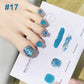 Modieuze Duo-Kleur Glitternagellak Combinatieset