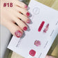 Modieuze Duo-Kleur Glitternagellak Combinatieset