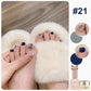 Modieuze Duo-Kleur Glitternagellak Combinatieset