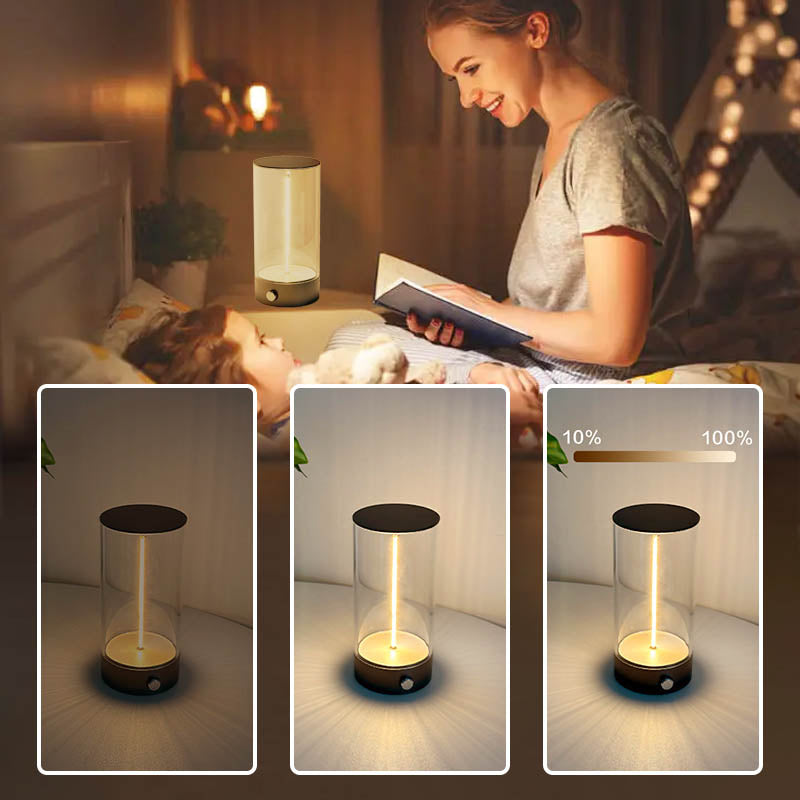 Minimalist Cordless LED Desk Lamp with Breathing Effect