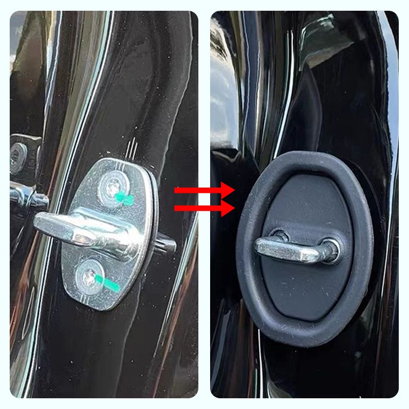✨  Schokabsorberend Deurslot Beschermkussen – Voorkom Krassen & Stoten, Universeel & Duurzaam! 🚗💥