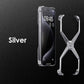 Luxe aluminiumlegering frameless hol telefoon geval voor iPhone