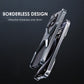 Luxe aluminiumlegering frameless hol telefoon geval voor iPhone