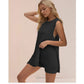 Dames 2-Delige Set Gebreide Vest Top