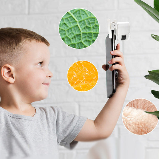 80X Zakmicroscoop met Telefoonclip