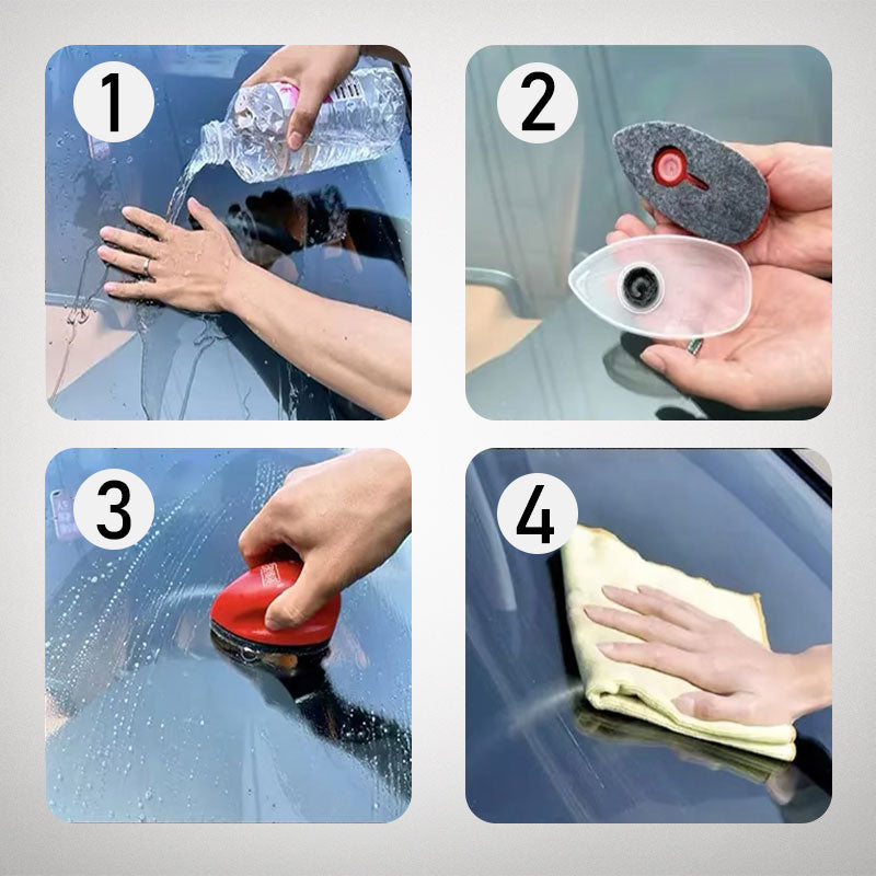 Auto Glas Coating en Olie Film Reiniger