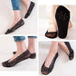 Elegante Onzichtbare Sokken voor Dames met Kantpatroon en Antislip Stippen