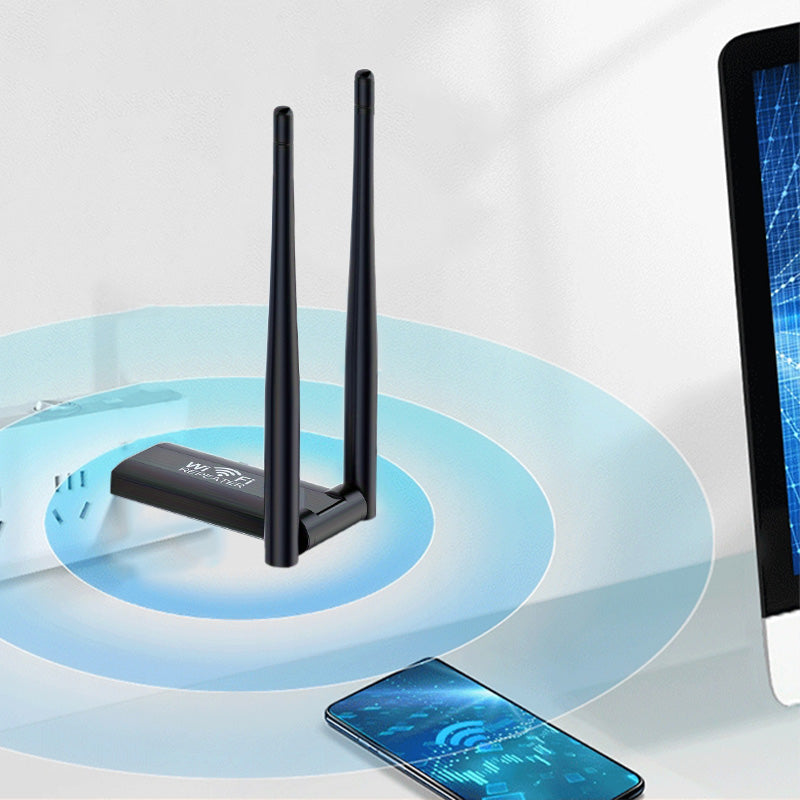 📶 KOOP 2 EN KRIJG 1 GRATIS! ✨ USB WiFi-versterker - Dubbele antennetechnologie voor verbeterde netwerkdekking thuis/op kantoor met eenvoudige installatie 🏠🚀