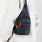 Waterdichte Crossbody Schoudertas met Meerdere Zakken