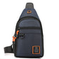 Waterdichte Crossbody Schoudertas met Meerdere Zakken