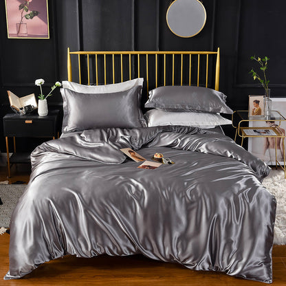 💎 Luxe 100% Mulberry Zijde Beddengoed Vierdelig – Ultrazacht & Comfortabel | Nu 50% Korting