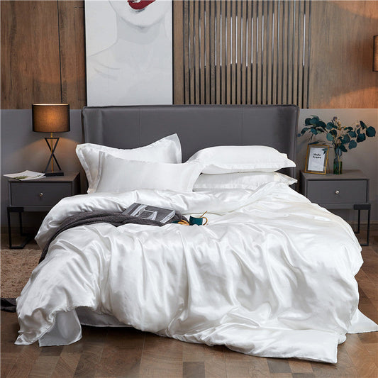 💎 Luxe 100% Mulberry Zijde Beddengoed Vierdelig – Ultrazacht & Comfortabel | Nu 50% Korting