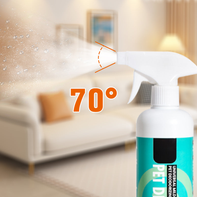 Universele milde formule deodorantspray voor huisdieren