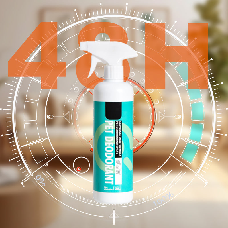 Universele milde formule deodorantspray voor huisdieren