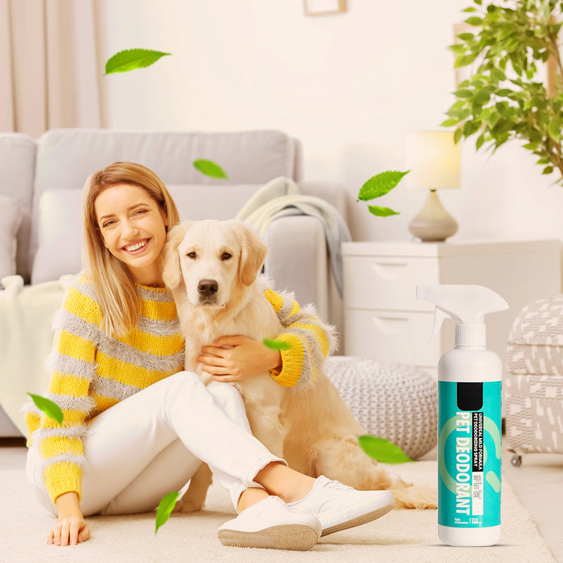 Universele milde formule deodorantspray voor huisdieren