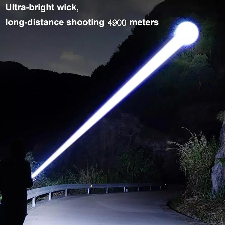 🔦 50% KORTING + KOOP 2, KRIJG 1 GRATIS! Superkrachtige Zaklamp met Zoomfunctie