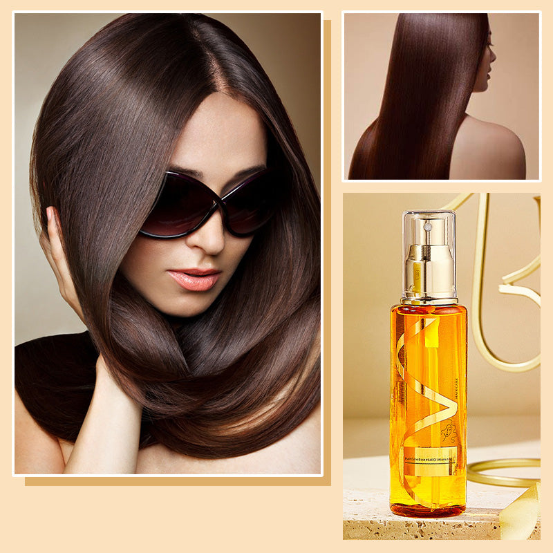 ✨ Lichtgewicht Haarolie Spray 100 ml – Plantaardige Extracten, Diep Hydraterend, Anti-Frizz & Zijdezachte Glans voor Alle Haartypes