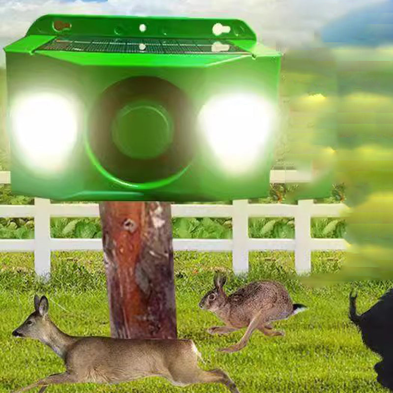 Waarschuwingslichten op zonne-energie om wilde dieren af te schrikken