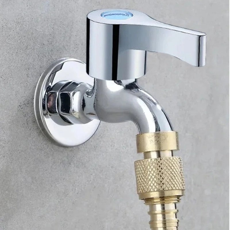 Koperen Waterleidingadapter & Mondstuk Voor Hogedrukwaterslang