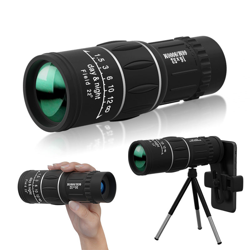 16X52 Professional High-power High-definition Low-light Night Vision Monocular Telescope