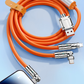 ⌛ Tijdelijk 50% korting🔥 3-in-1 roterende elleboog-datakabel voor snel opladen van 120 W⚡