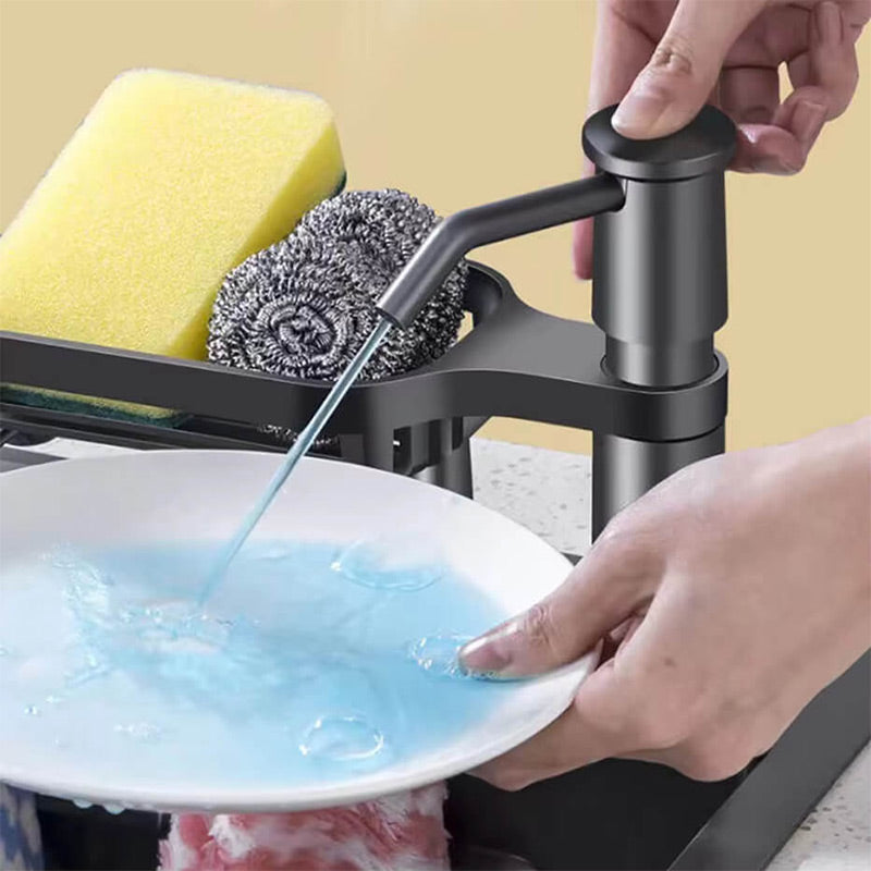 Duurzame inbouw zeepdispenser keukengootsteen