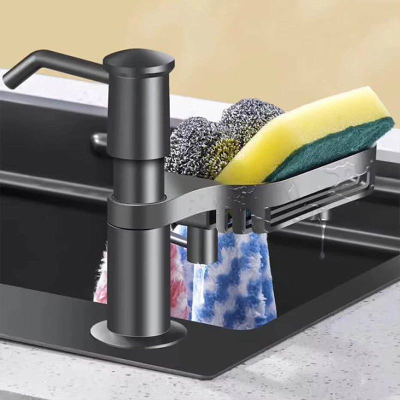 Duurzame inbouw zeepdispenser keukengootsteen