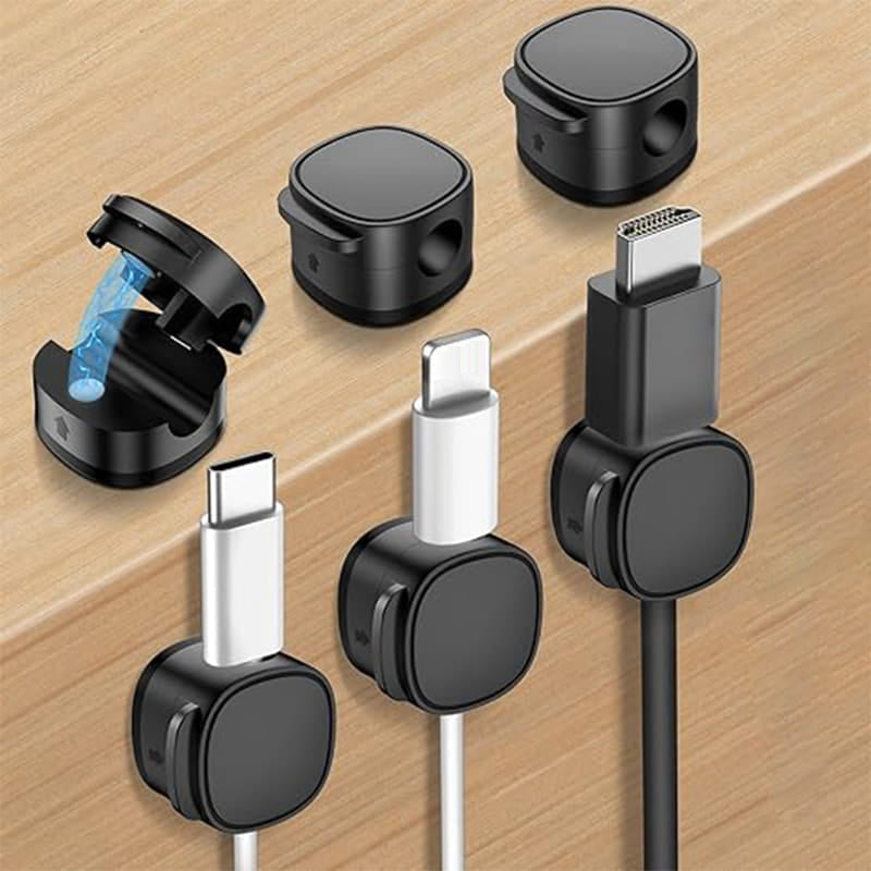 6 stuks magnetische multifunctionele kabelhouders
