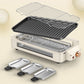 Beperkte tijd halve prijs--Large Capacity Detachable Multi-Function Smokeless Electric Grill