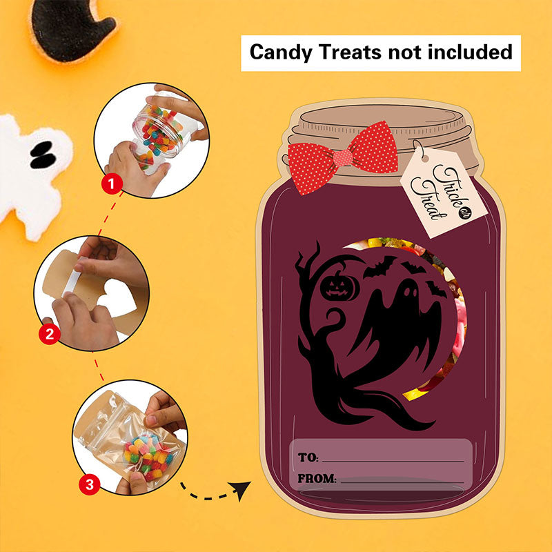 Halloween DIY Knutselen Kunstkaarten voor Kinderen