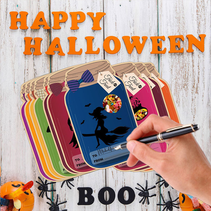 Halloween DIY Knutselen Kunstkaarten voor Kinderen