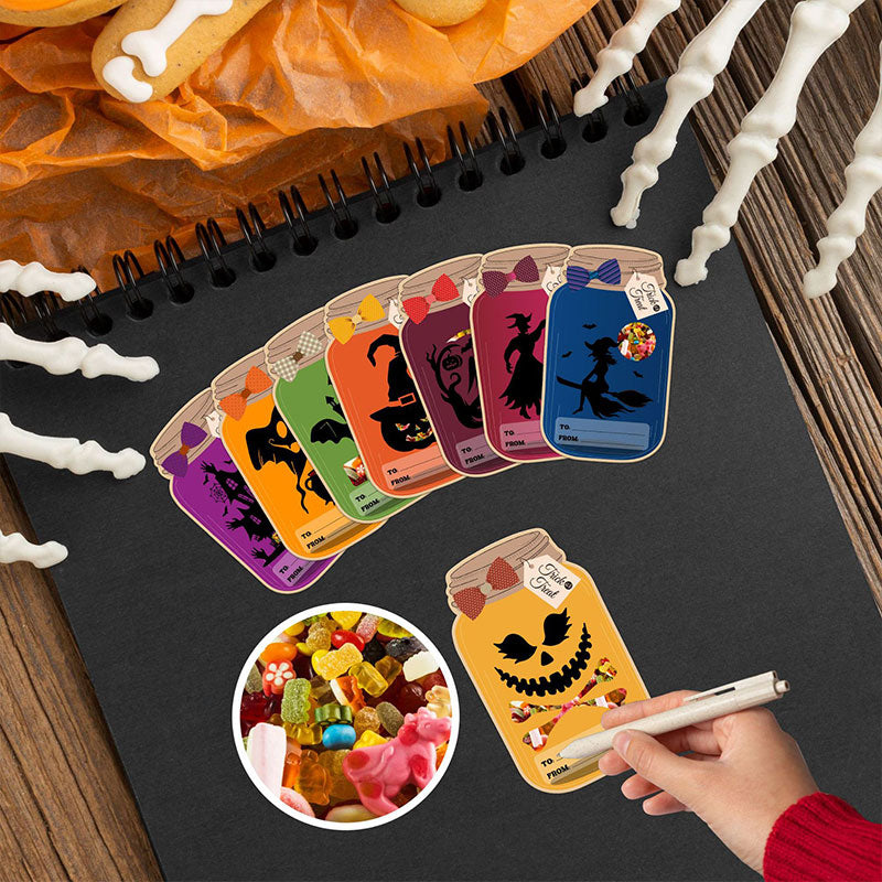 Halloween DIY Knutselen Kunstkaarten voor Kinderen