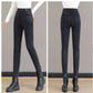 Warme Skinny Jeans met hoge taille en stretch voor vrouwen