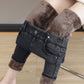 Warme Skinny Jeans met hoge taille en stretch voor vrouwen