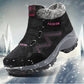 Winter warme, met bont gevoerde antislip laarzen