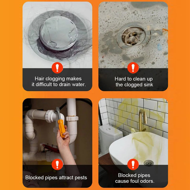 🔥Multi-Gebruik Krachtige Anti-Clog Afvoerreiniger Poeder🎁Uitverkoop 50% UIT