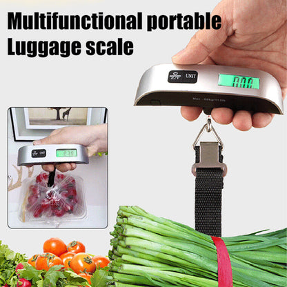🔥🔥Nieuw binnen 50% KORTING🎁Draagbare LCD-display bagageweegschaal