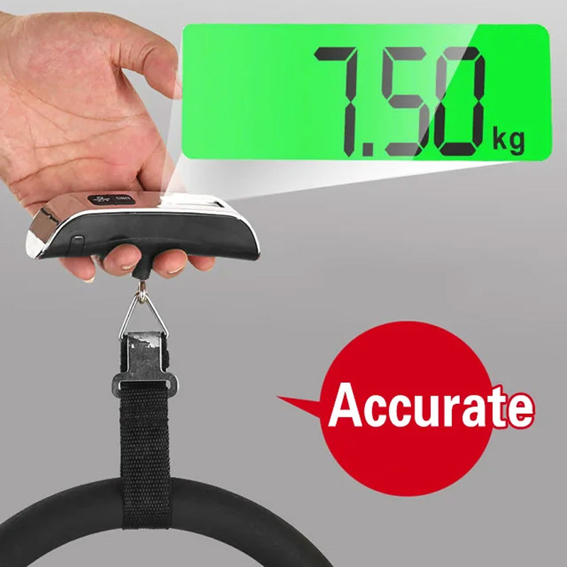 🔥🔥Nieuw binnen 50% KORTING🎁Draagbare LCD-display bagageweegschaal