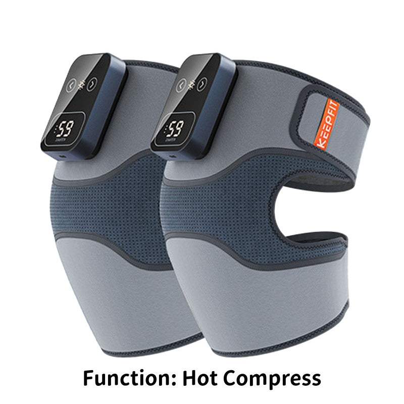 Hete kompres kniemassager met LED-display